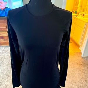 Athleta Small Black Workout Shirt